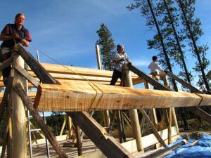 raising beams (My House: 29 Dec 2010)