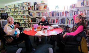 library (Tatla Lake Book Club)