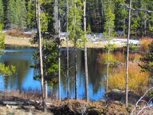 pond open (Another trip to Anahim Lake)