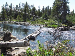 bridge before (Octopus Lake Bridge)