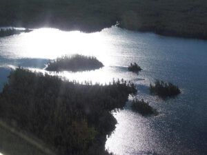 My cabins (Flying to Nimpo Lake)