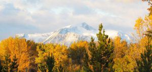 middle mountain (Outstanding fall at Ginty Creek)