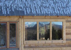 skiff of snow on roof (Deepening frost)