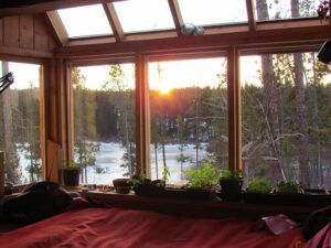 solstice sunrise (Solstice at Ginty Creek)