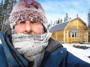 Me (A little chilly at Ginty Creek)