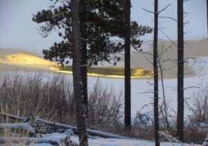 water on ice (Thawing again.)