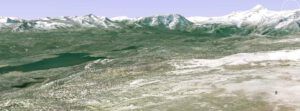 GoogleEarth nuk tessli stone circle (Chilcotin Stone Circle)