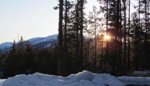 sunset, nogwhon (Spring Equinox at Ginty Creek)