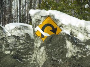 broken hairpin sign (Trip to Bella Coola)