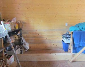 dark corner (April work at Ginty Creek)