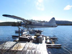 freight on my dock (Flying in to Nuk Tessli)