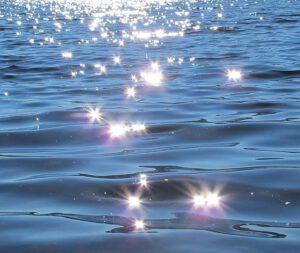 stars in water (Nuk Tessli heatwave)