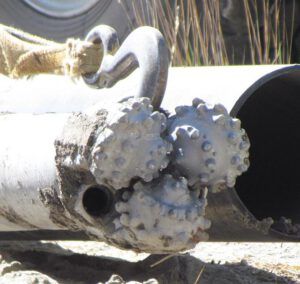 1 tri-part drill bit (Drilling The Well at Ginty Creek Part Two)