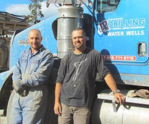 12 jerry and dean (Drilling The Well at Ginty Creek Part Two)