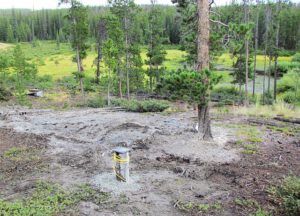 The wellhead (Drilling The Well at Ginty Creek Part Two)