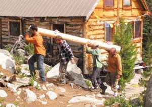 carrying log (Farewell Nuk Tessli)