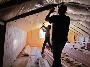 attic roof best (Work progress at Ginty Creek)