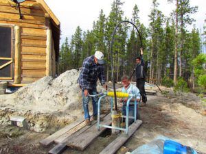 d feeding pump in (water!)