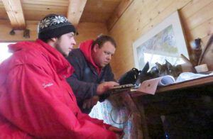 c2 satellite interior (Approaching the Solstice at Ginty Creek)