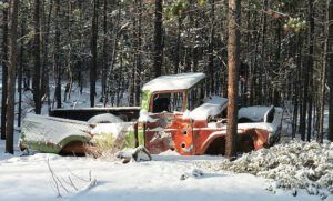 old truck (It’s good to be home!)