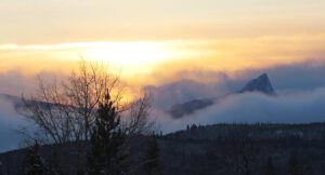 sunset Finger Peak (It’s good to be home!)