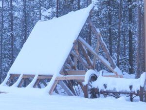 1a panels with snow (A Little Snow)