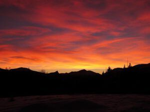 2 first sunset (Spectacular Sunsets at Ginty Creek)