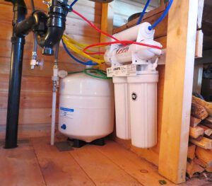 i reverse osmosis filter (Something we haven’t seen much of this winter.)