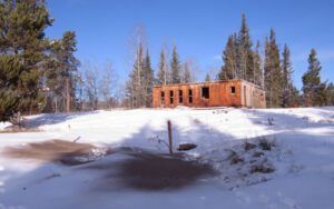 1 Ashes on rhubarb patch (Scrambling Into April)