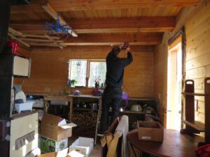 7.  STarting the kitchen (Scrambling Into April)