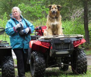 g lorraine and Oz (The 2013 Precipice Cattle Drive.)