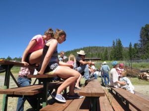 4. bleachers (Alexis Creek Daze)