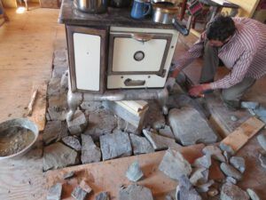 5. stonework laying (Patrick)