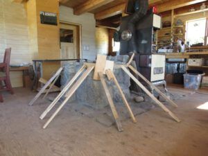 7. stove edge framing (Patrick)