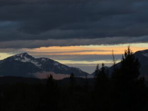 ) dawn. (Getting some work done at last)