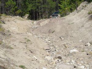 1. the road (The Falls on the Klinaklini River)