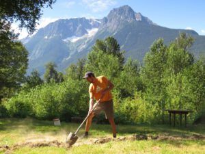 2. Patrick at Stuie (A busy week on the Chilcotin)