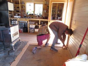 3. fitting boards (The Floor)