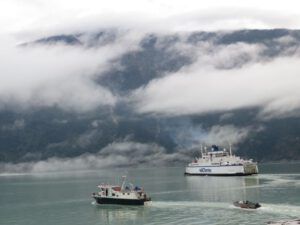 7. leaving Bella Coola (The Bella Coola Ferry)