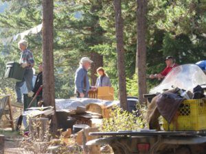 8. shuttling belongings (Thanksgiving)