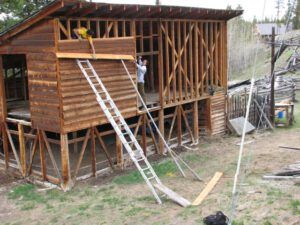 6. barn siding. (Packrat Palace Part One)