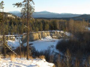 11. river bluffs (Cold Spell at Ginty Creek)