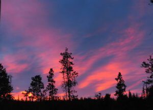 8. red sky in morning (Solstice Etc.)