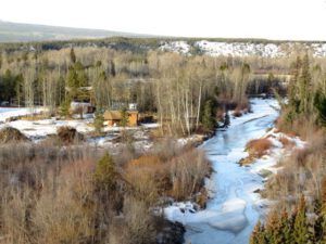 9a Neighbour’s house (First Post of the Year – and it’s Still Thawing.)