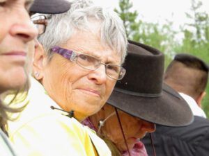 17 crowd, woman (79th Anahim Lake Stampede)