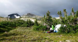 9  camp (Nuk Tessli: Gentian Valley Part 1)