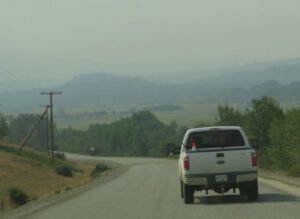 16 smoke thickening on way home (Where There’s Smoke….)