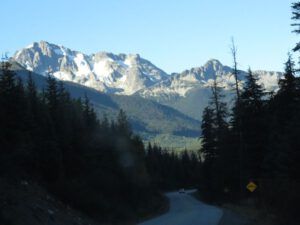 17 over the mts (And The River Still Sings is On The Road.)