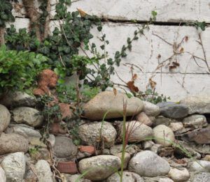 8 terracotta head (And The River Still Sings still on the move.)