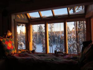 11 bay window evening (Winter Wonderland)